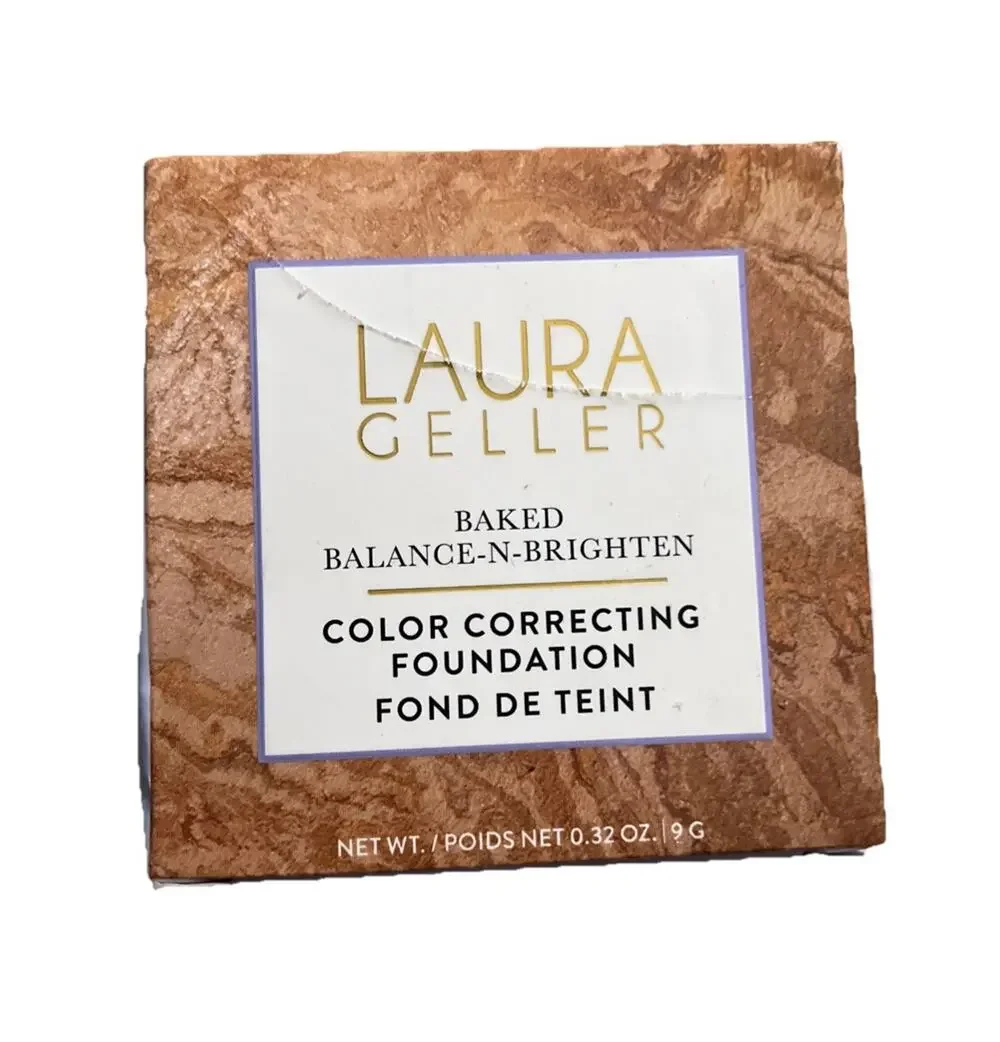 Laura Geller Balance-N-Brighten Baked Color Correcting Foundation/Medium New